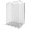 Mexen Kioto samostatně stojící sprchová stěna 150 x 200 cm, transparentní 8 mm, chrom - 800-150-002-01-00