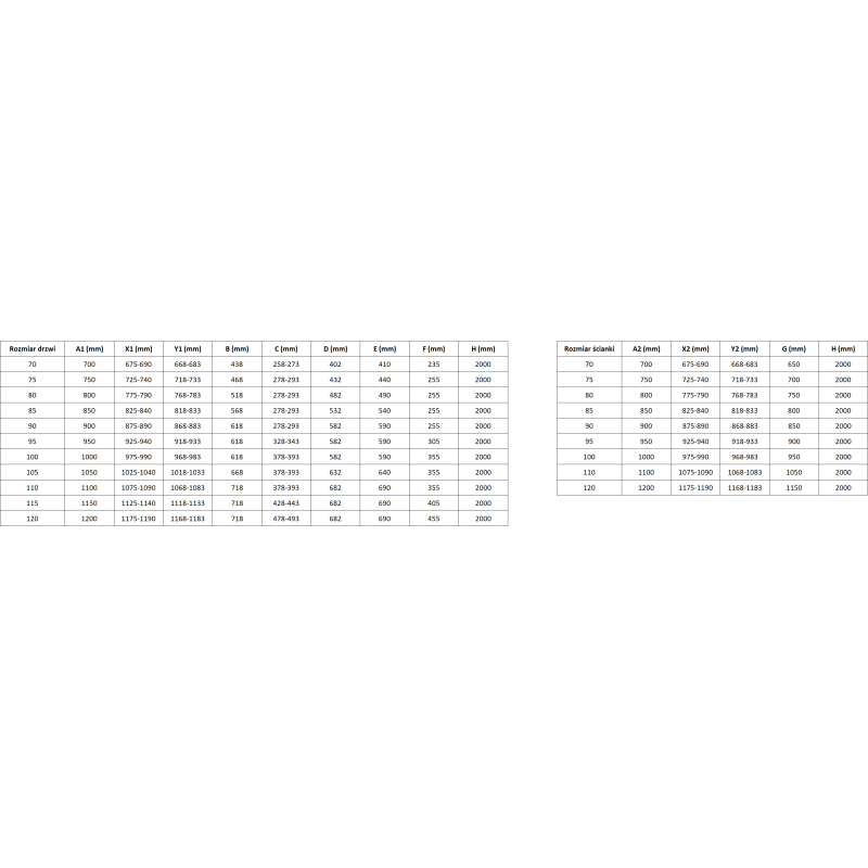 Mexen Mist-H T sprchový kout s otevíracími dveřmi pravý 105 x 85 cm, transparentní, chrom - 8A5T-105-085-01-00-P