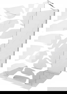 Mexen Kioto volně stojící sprchová stěna 100 x 200 cm, bílá vlna 8 mm, chrom - 800-100-002-01-97