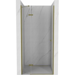 Mexen Roma otočné sprchové dveře 100 cm, Průhledné, Zlatá - 854-100-000-50-00