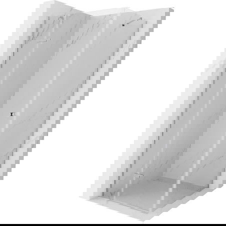 Mexen Roma sprchový kout s otvíracími dveřmi 110 x 110 cm, transparentní, chrom - 854-110-110-01-00