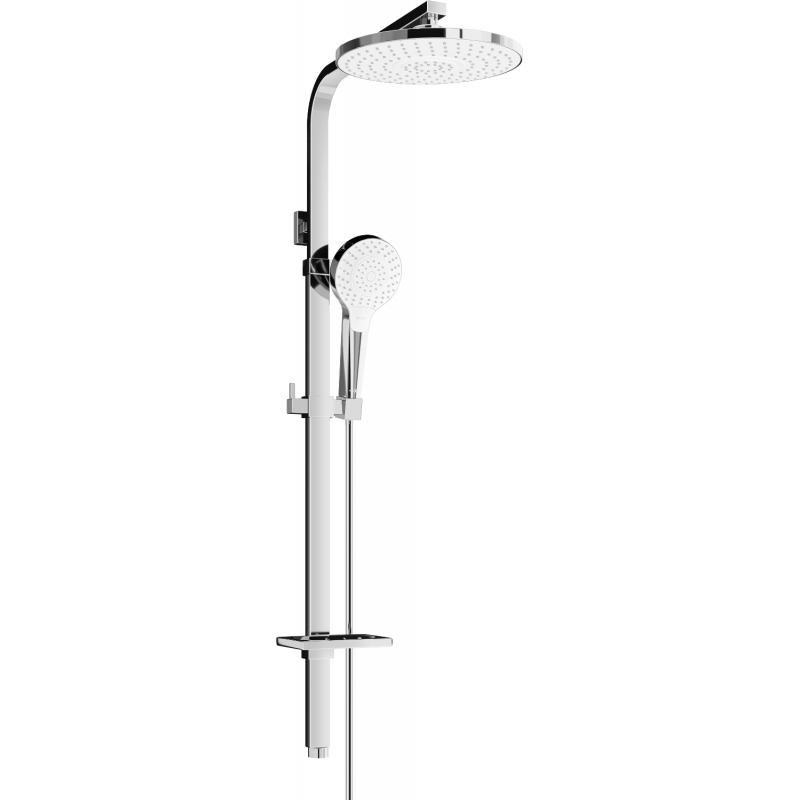 Mexen Q05 sprchový sloup, chrom/bílá - 798050595-00