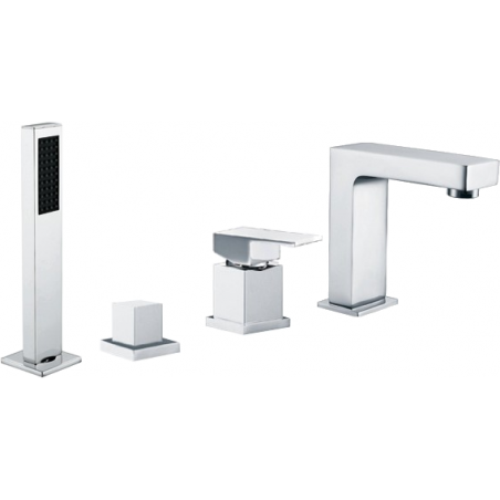 Mexen Cube baterie vanová, chrom - 72932-00