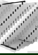 Mexen Apia posuvná sprchová kabina 90 x 90 cm, transparentní, černá - 840-090-090-70-00