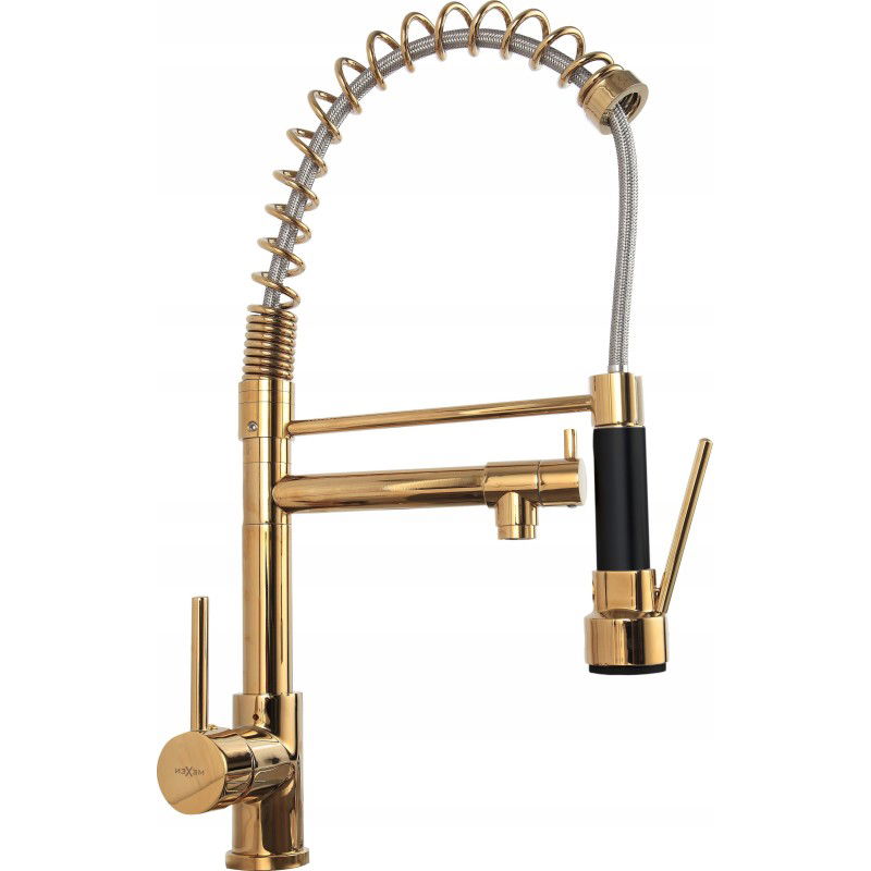 Mexen Corina kuchyňská baterie, zlatá - 670601-50