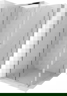 Mexen Apia sprchový kout posuvný 100 x 100 cm, průhledný, chrom - 840-100-100-01-00