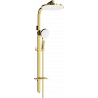 Mexen Q05 sprchový sloup, zlatá/bílá - 798050595-50