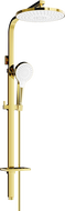 Mexen Q05 sprchový sloup, zlatá/bílá - 798050595-50