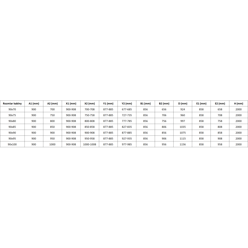 Mexen Lunar-B Duo sprchový kout otevíratelný 90 x 90 cm, transparentní, gun metal - 832-090L-090P-95-00