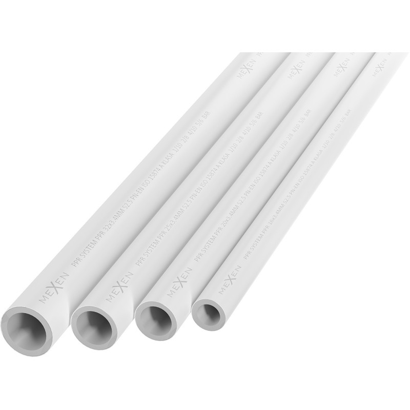 Mexen PPR trubka 40 x 6,7 mm, PN20, 2 m - W97300-4067-2