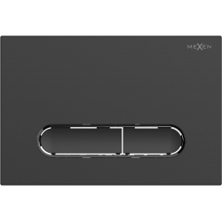 Mexen Fenix 11 splachovací tlačítko, Matná černá - 601103