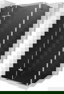 Mexen Roma sprchový kout otevírací 70 x 80 cm, grafit, chrom - 854-070-080-01-40