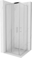 Mexen Rio čtvercová sprchová kabina 70 x 70 cm, transparentní, chrom - 860-070-070-01-00