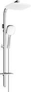 Mexen Q33 sprchový sloup, chrom/bílý - 798333395-02
