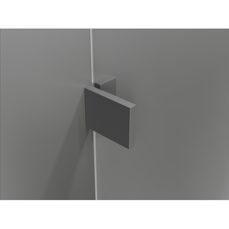 Mexen Lunar Duo sprchová kabina otevírací levá 120 x 110 cm, transparentní, gun metal - 834-120L-110P-95-00