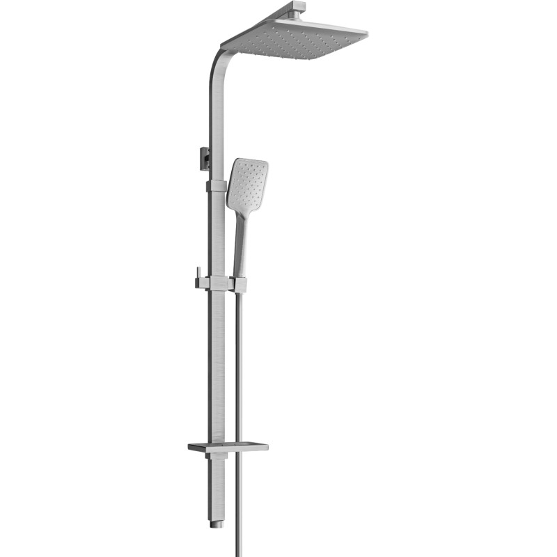 Mexen Q62 sprchový sloup, kartáčovaná gun gray - 798626295-66