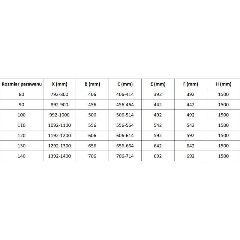 Mexen Lunar sprchová zástěna 2-křídlá levá 130 x 150 cm, transparentní, chrom - 897-130-100-01-00-L