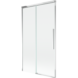 Mexen Rox posuvná vanová zástěna 2-křídlová 100 x 150 cm, průhledná, chrom - 8C9-100-001-01-00