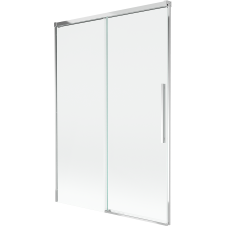 Mexen Rox dvoukřídlá posuvná vanová zástěna 120 x 150 cm, transparentní, chrom - 8C9-120-001-01-00