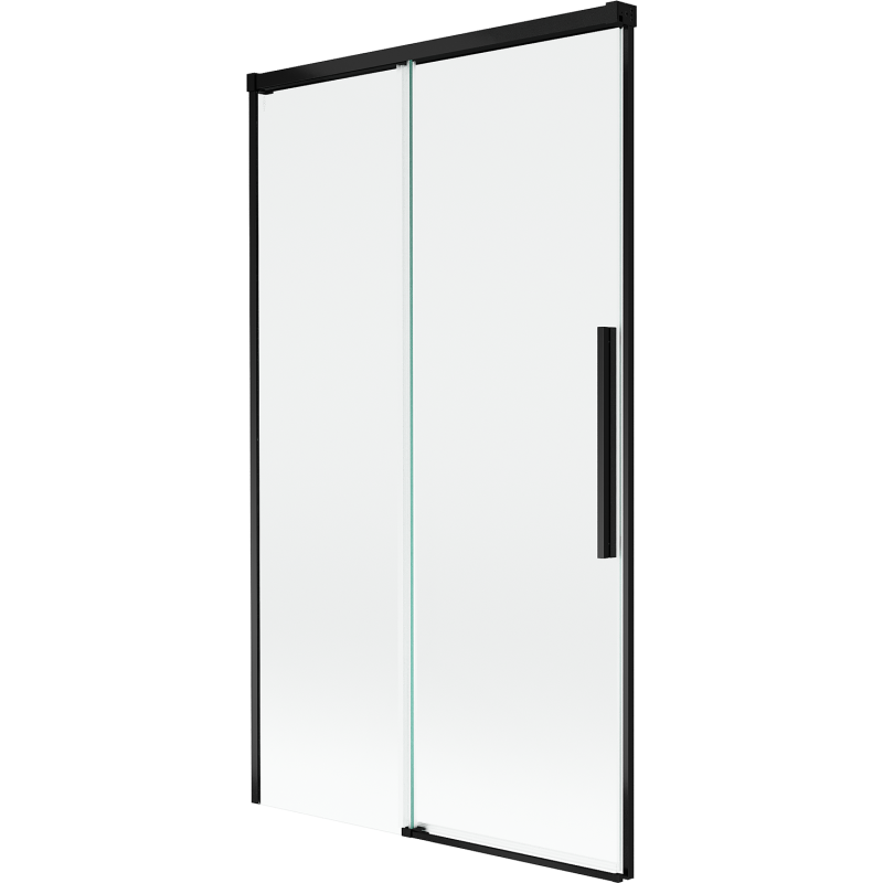 Mexen Rox dvoukřídlá sprchová zástěna 100 x 150 cm, transparentní, černá - 8C9-100-001-70-00