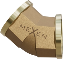 Mexen BRASS koleno 45° mosazné 1 GW x 1 GW - W97424-1010