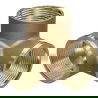 Mexen BRASS mosazná t-kus 3D 1/2 GW x 1/2 GW x 1/2 GW - W97425-121212