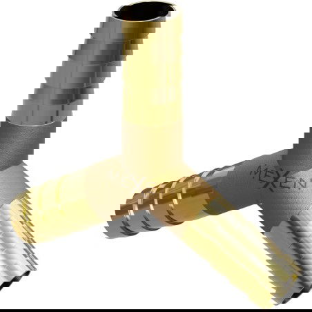 Mexen BRASS mosazná Y spojka na hadici 8 x 8 x 8 mm - W97429-080808