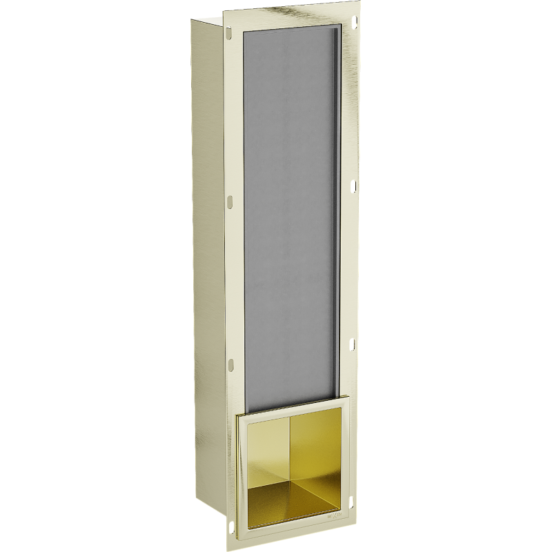 Mexen X-Wall-B zásobník na toaletní papír, kartáčované zlato - 1955