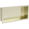 Mexen X-Wall-R výklenková police s límcem 45 x 20 cm, zlatá kartáčovaná - 1950452010