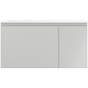 Mexen Orio koupelnová skříňka 90 cm s umyvadlem Otis vlevo, 1S, 1D, šedá mat/bílá mat - 91A13-09047-3-BBFF62-W18L01