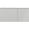 Mexen Orio koupelnová skříňka 100 cm s umyvadlem Otis levým, 1S, 1D, šedá mat/bílá mat - 91A13-10047-3-BBFF62-W18L01