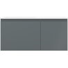 Mexen Orio koupelnová skříňka 100 cm s umyvadlem Otis levá, 1S, 1D, grafit mat/bílá mat - 91A13-10047-3-BBFF66-W18L01