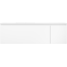 Mexen Orio koupelnová skříňka 160 cm s umyvadlem Otis vlevo, 1S, 1D, bílá mat - 91A13-16047-3-BBFF01-W18L01