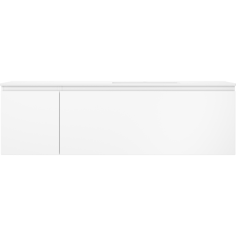 Mexen Orio koupelnová skříňka 160 cm s umyvadlem Otis pravým, 1S, 1D, bílá mat - 91A13-16047-3-BBFF01-W18P01