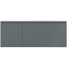 Mexen Orio koupelnová skříňka 120 cm s umyvadlem Vela pravá, 1S, 1D, grafit mat/bílá mat - 91A13-12047-3-BBFF66-W23P01