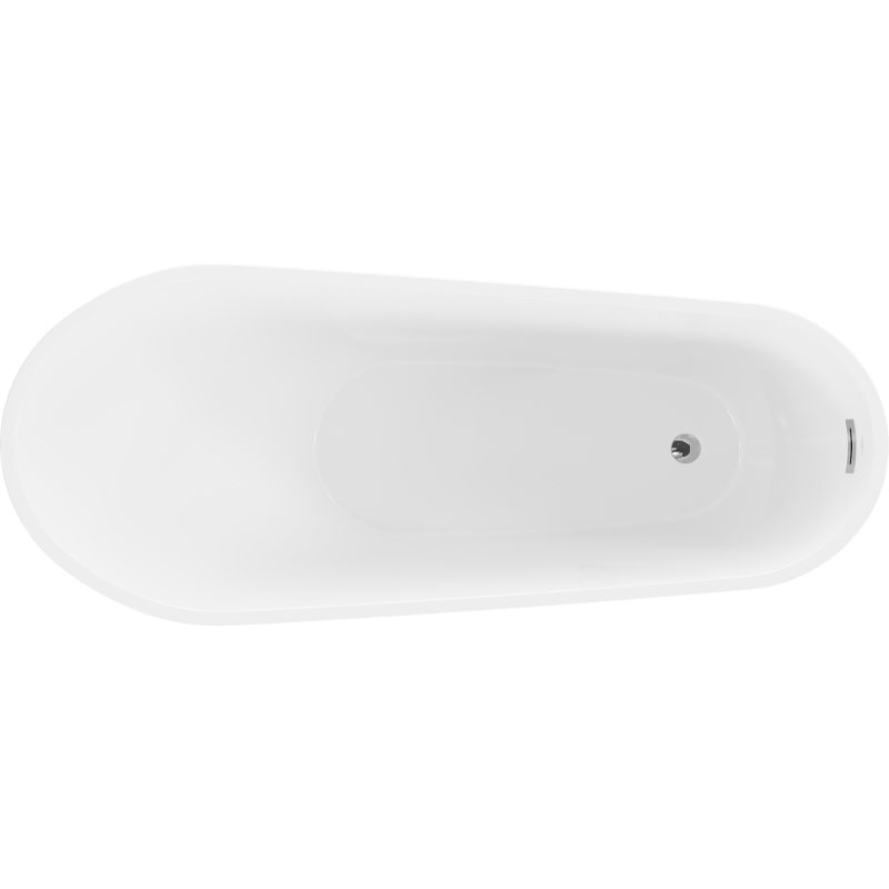 Mexen Oviedo vana volně stojící 170 x 76 cm, bílá - 51561707600