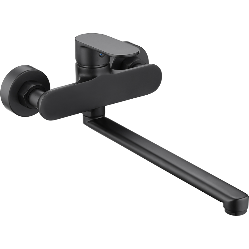 Mexen Milo baterie vanová dlouhá hubice, černá - 71335-70