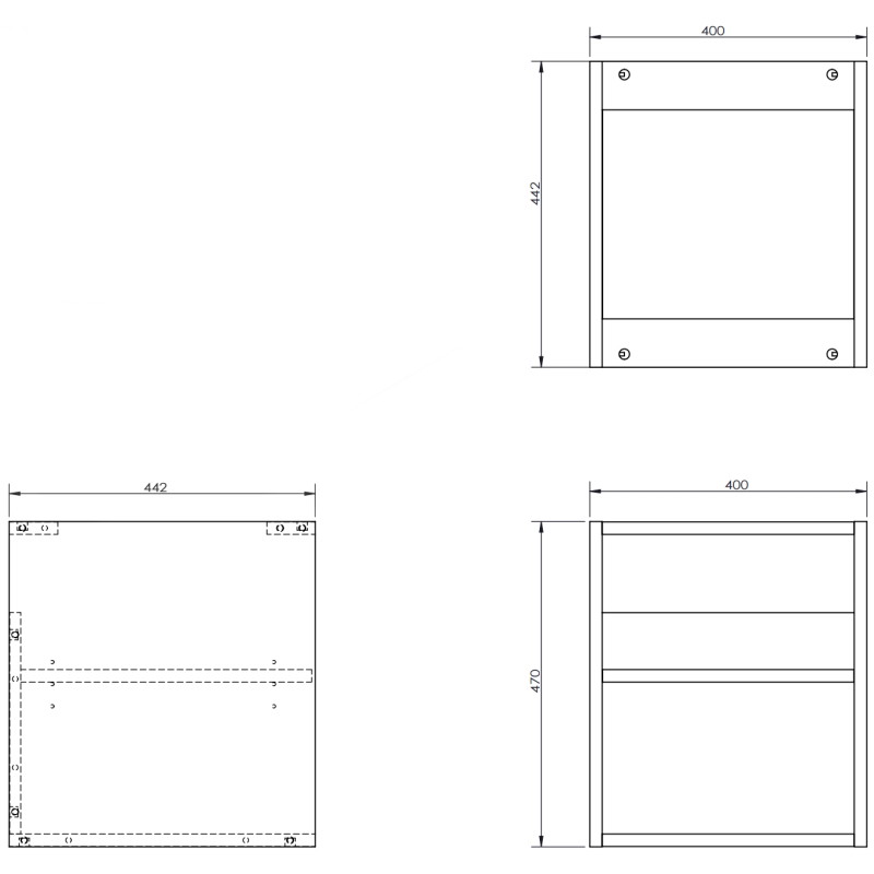 Mexen Rivel koupelnová skříňka 160 cm s umyvadlem Vela pravá, 1S, 1D, rýhovaná, šedá mat/bílá mat