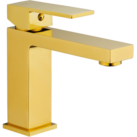 Mexen Uno umyvadlová baterie, zlatá - 71400-50
