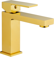 Mexen Uno umyvadlová baterie, zlatá - 71400-50