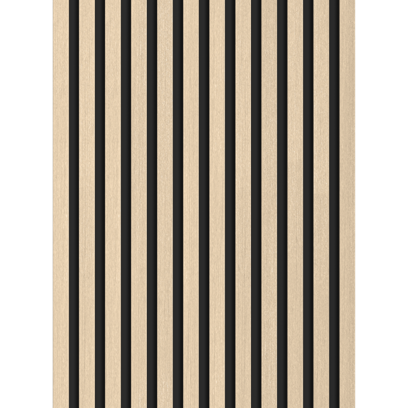 Mexen Lam-B nástěnné lamely 275 x 30 cm, HDF deska 4 mm, technická dýha, Pískový Dub - S100-275307-3015-001