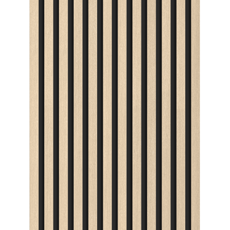 Mexen Lam-B nástěnné lamely 275 x 30 cm, HDF deska 4 mm, technická dýha, Pískový Dub - S100-275307-3015-001