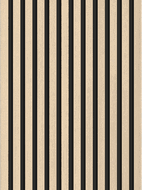 Mexen Lam-B nástěnné lamely 275 x 30 cm, HDF deska 4 mm, technická dýha, Pískový Dub - S100-275307-3015-001