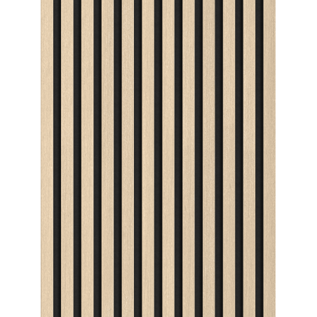 Mexen Lam-F nástěnné akustické lamely 275 x 30 cm, plsť 8 mm, technická dýha, Písečný dub - S105-275307-3015-001