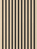 Mexen Lam-F nástěnné akustické lamely 275 x 30 cm, plsť 8 mm, technická dýha, Písečný dub - S105-275307-3015-001