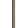 Mexen Lam-F akustické nástěnné lamely 275 x 30 cm, filc 8 mm, technický dýh, Dub Písečný - S105-275307-3015-001