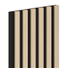 Mexen Lam-F akustické nástěnné lamely 275 x 30 cm, filc 8 mm, technický dýh, Dub Písečný - S105-275307-3015-001