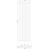 Mexen Lam-B stěnové lamely 275 x 30 cm, deska HDF 4 mm, technická dýha, Zlatý Dub - S100-275307-3015-003