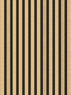 Mexen Lam-B lamely stěnové 275 x 30 cm, deska HDF 4 mm, technická dýha, Přírodní Bambus - S100-275307-3015-011