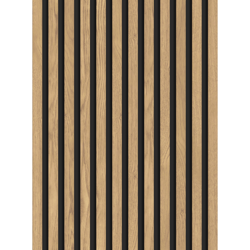 Mexen Lam-B nástěnné lamely 275 x 30 cm, HDF deska 4 mm, technická dýha, Klasická Borovice - S100-275307-3015-012